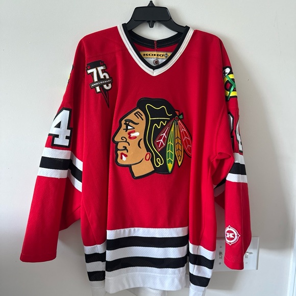 Red Chicago Blackhawks Jersey